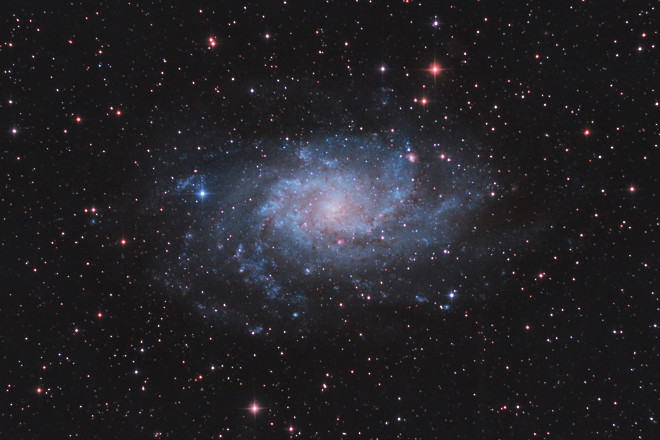 Orion customer Angel Camacho sent us this awesome photo of M33