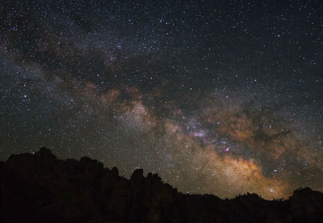 Milky Way over Pinnacles by Steve Peters