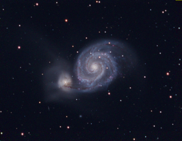 M51 - Whirlpool Galaxy - Camera G3 Mono