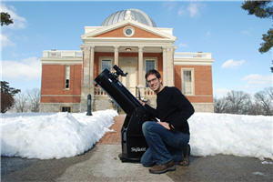 Dean Regas with Orion SkyQuest Classic Dobsonian Telescopes