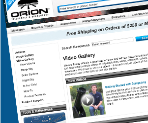 Watch Helpful Orion Videos